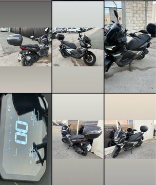 VOGE SR1 125 ADV Scooter Negro/Gris