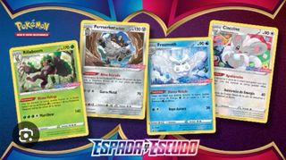 400 Cartas Pokémon Espada y Escudo