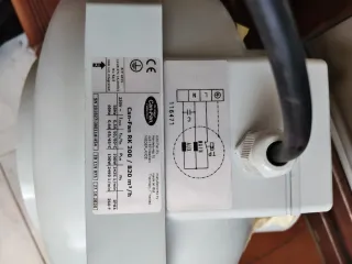 Extractor de aire 200 mm