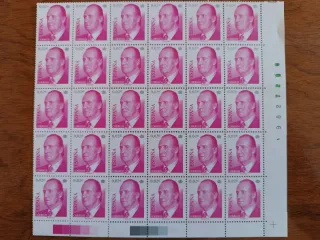 30 Sellos 2 céntimos Juan Carlos