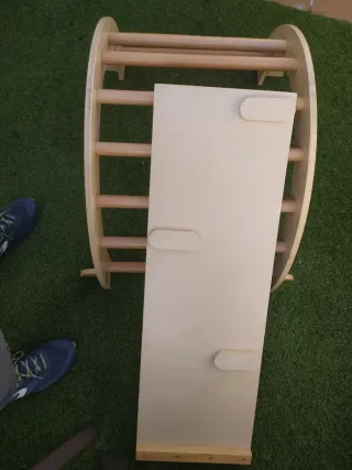 Arco y Rampa Montessori Madera