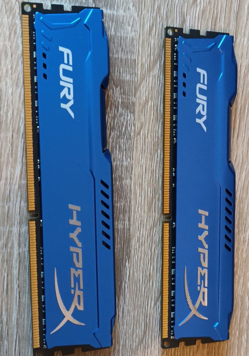 2x8GB Kingston HyperX Fury DDR3 RAM