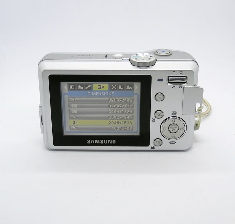 Cámara Samsung Digimax S850 de 8.1MP afbeelding 5