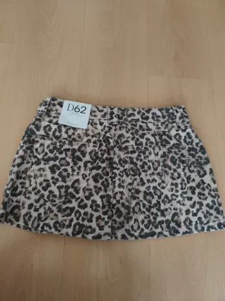 Falda pantalón Stradivarius animal print T.M