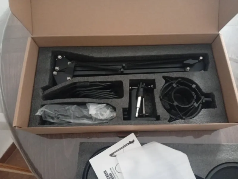 Micrófono USB Allgetc + Webcam SriHome afbeelding 2