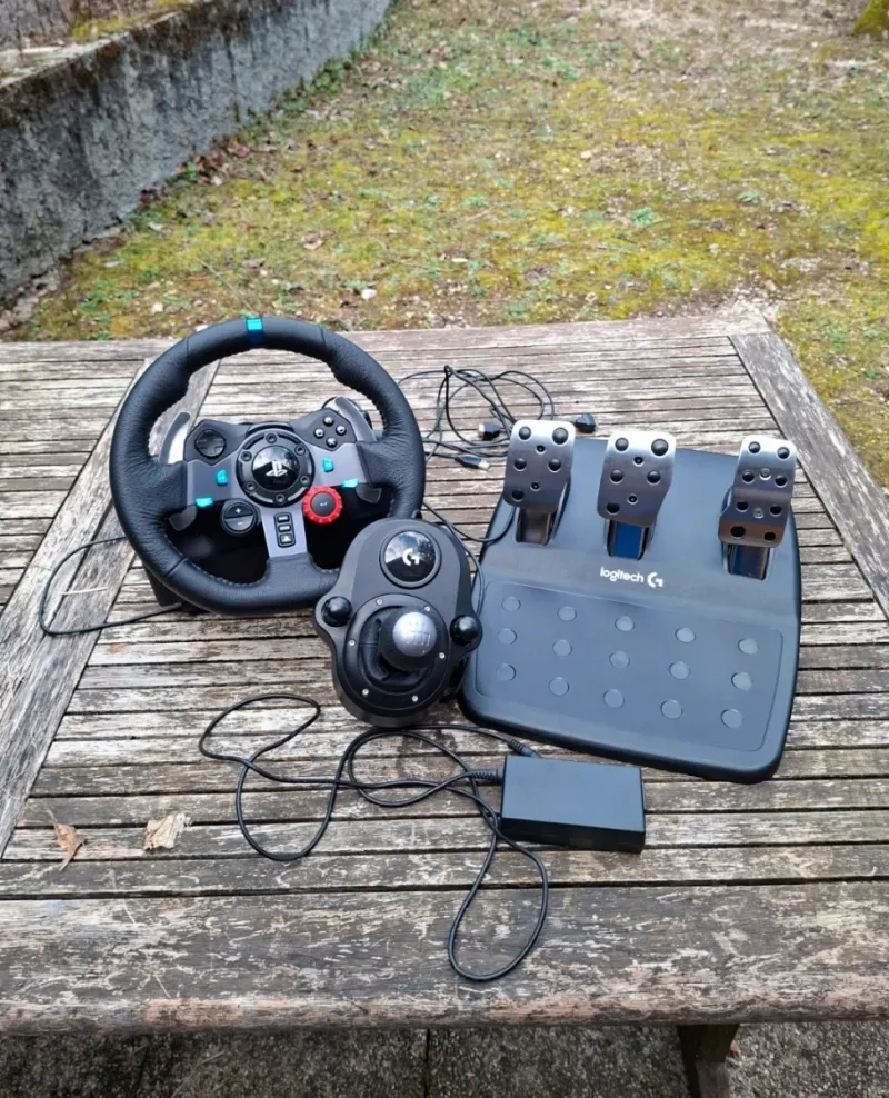 Logitech G29 + Palanca (PS5/PS4/PC)