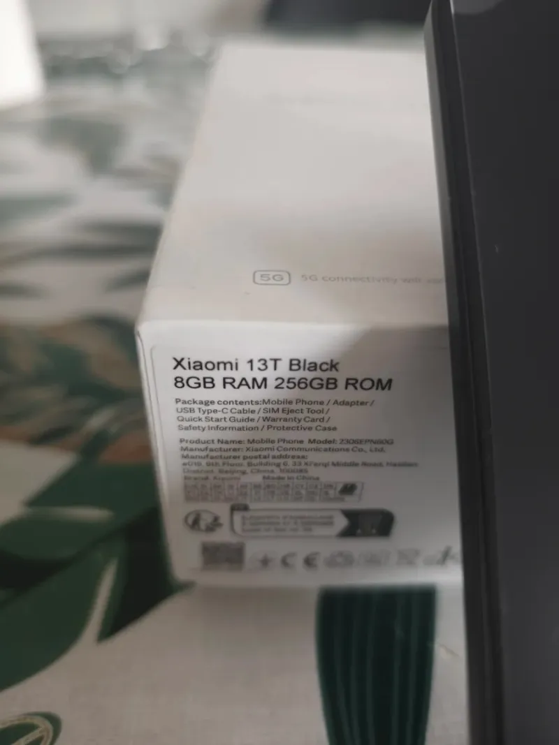 Xiaomi 13T 8GB/256GB Negro afbeelding 2