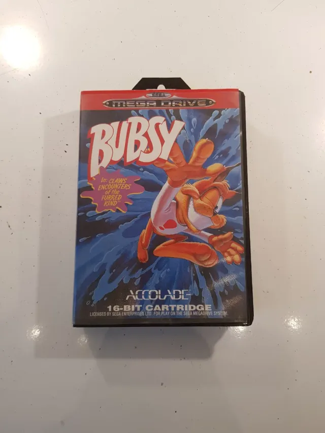 Bubsy Mega Drive (Sega)