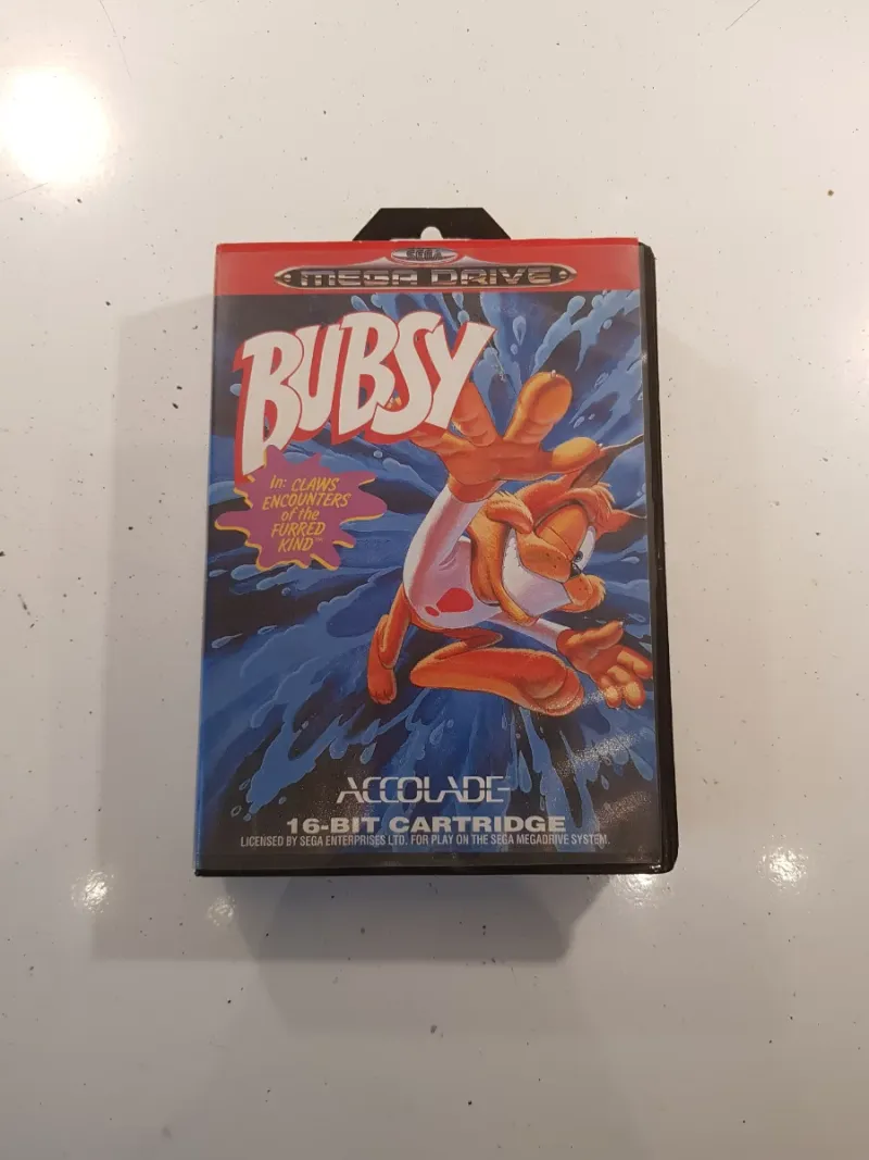 Bubsy Mega Drive (Sega)