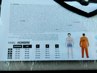 Disfraz Preso Hombre Talla M Fiestas Guirca