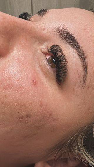 Extensiones de pestañas