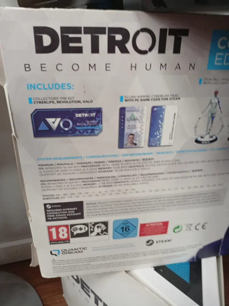 Detroit: Become Human Ed. Coleccionista PC afbeelding 2