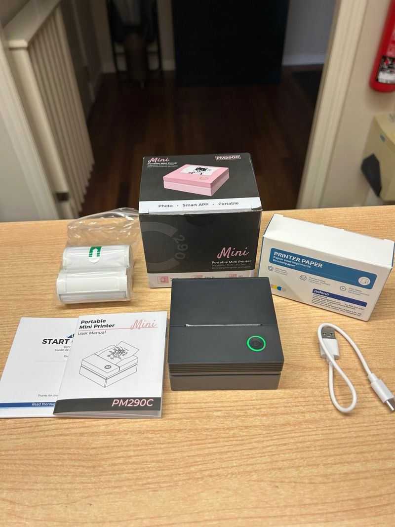 Impresora Portátil Mini PM290C Bluetooth afbeelding 2