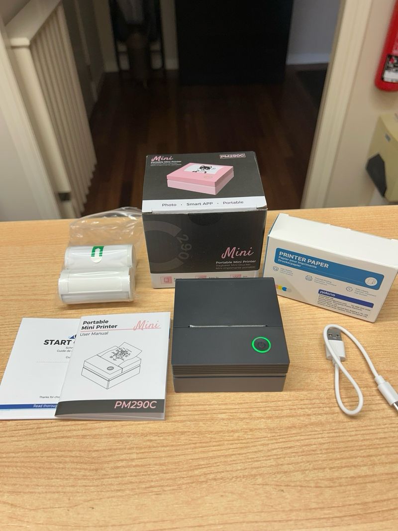 Impresora Portátil Mini PM290C Bluetooth afbeelding 3