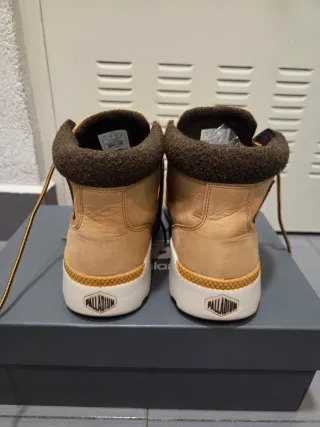 Botas PALLADIUM 46 Zapatos Botines piel cuero XWZ