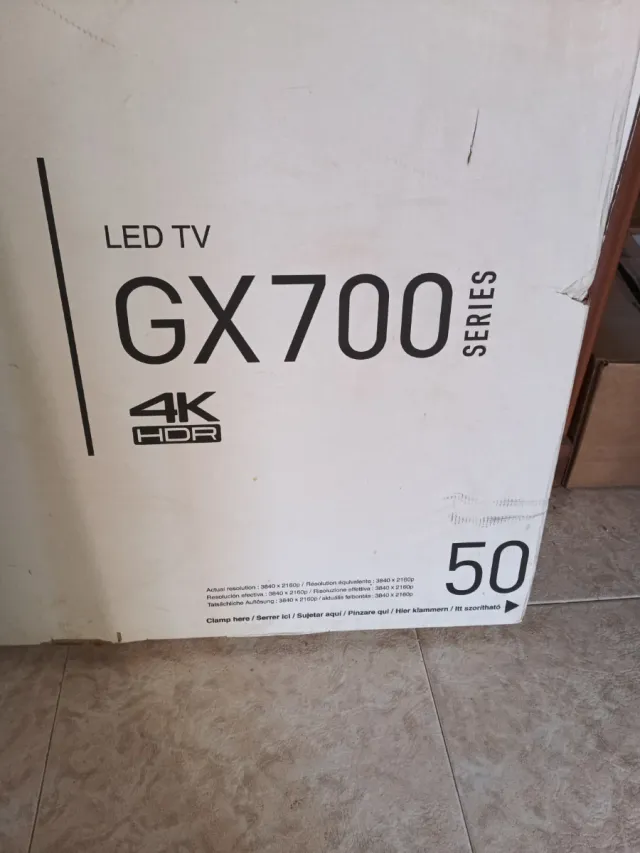 Smart TV Panasonic GX700 50 4K HDR