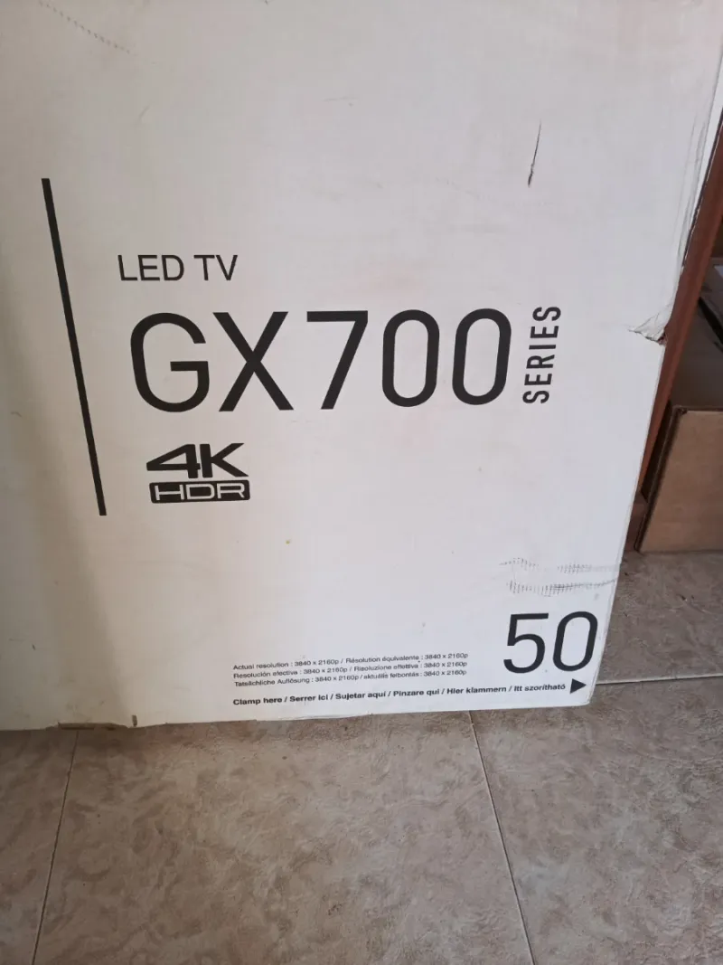 Smart TV Panasonic GX700 50 4K HDR