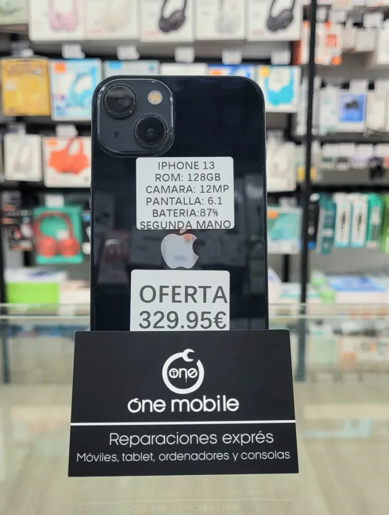 iPhone 13 128GB Batería 87%