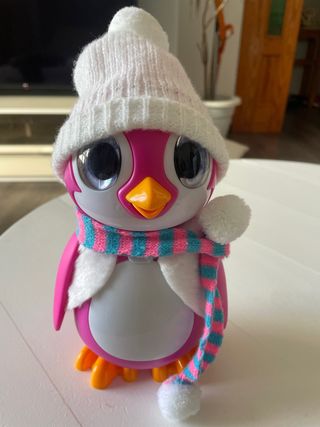 Pingüino de rescate con emociones