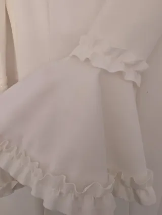 Traje Flamenca Blanco