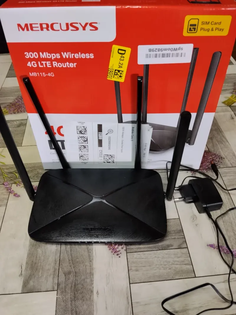 Router MERCUSYS 4G LTE MB115-4G