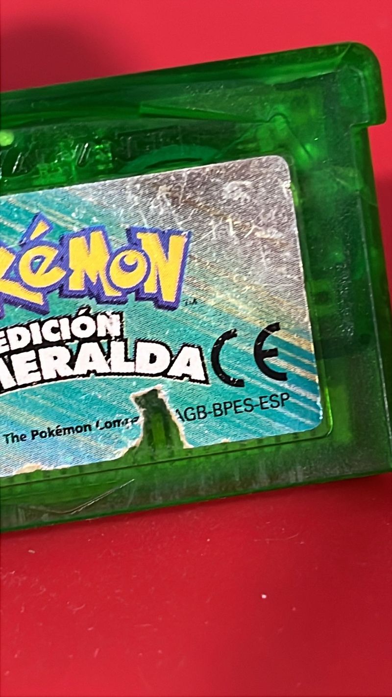 Pokemon Esmeralda Edición GBA Original afbeelding 2