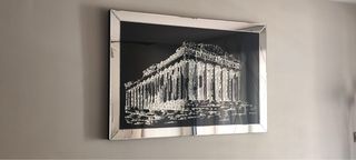 Cuadro Marco Cristal Diseño Clásico