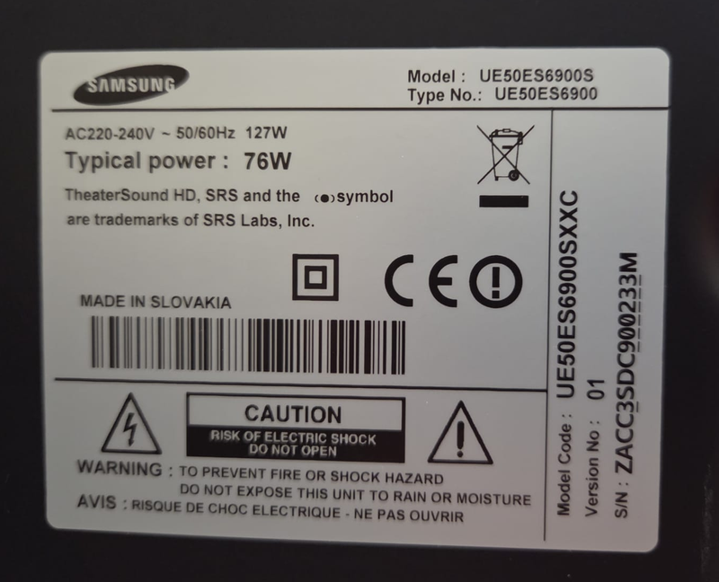Televisor Samsung 50 Negro afbeelding 3
