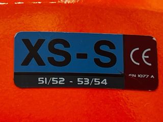 Casco de esquí infantil POCito naranja