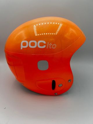 Casco de esquí infantil POCito naranja