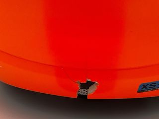 Casco de esquí infantil POCito naranja