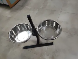 Comedero y Bebedero Perro Grande