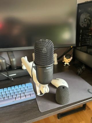 Micrófono HyperX SoloCast Compacto Negro