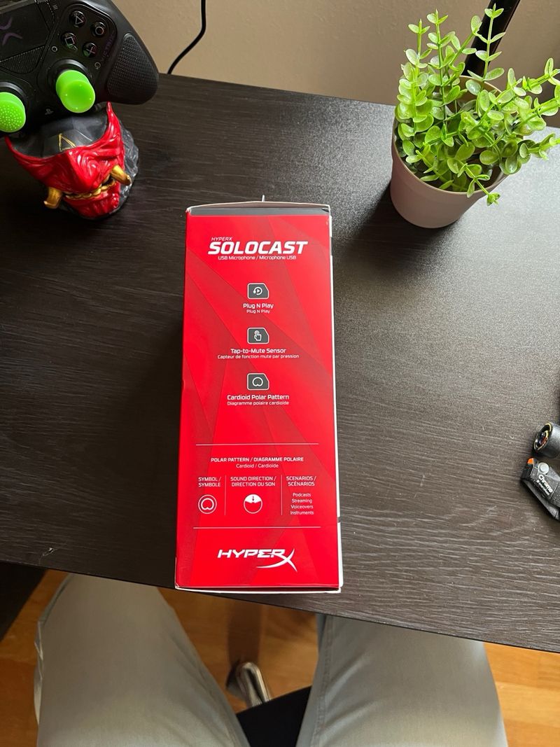 Micrófono HyperX SoloCast Compacto Negro afbeelding 5
