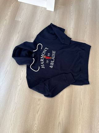 Sudadera Harmont & Blaine Azul con Capucha