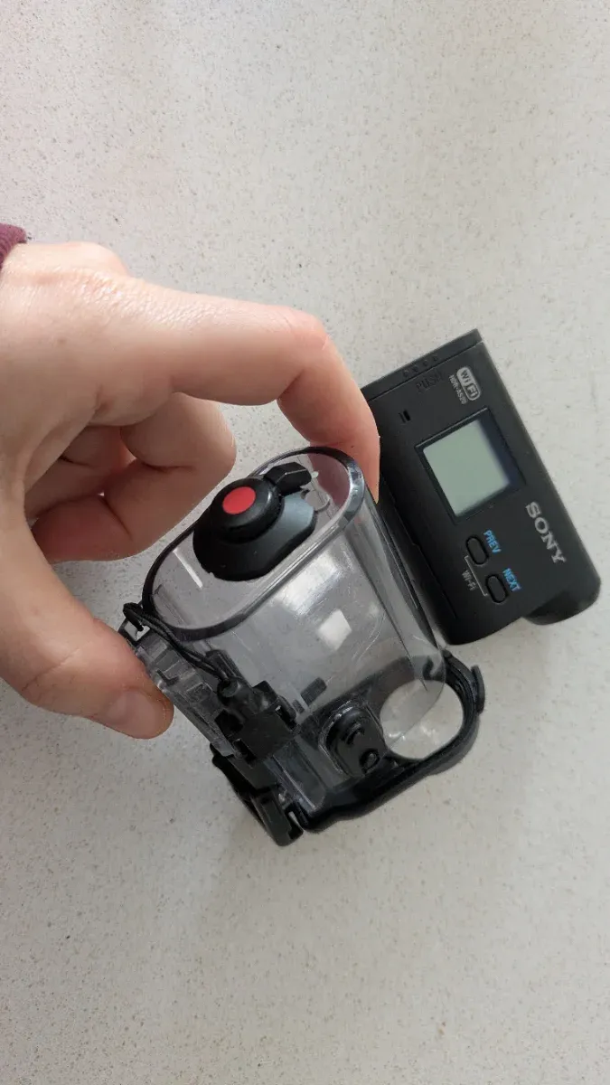 Cámara Sony HDR-AS20 + Carcasa Acuática afbeelding 5