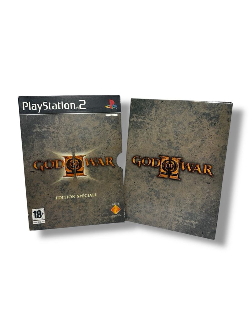🇮🇹🇪🇸 God of War 2 PS2 Edición Especial | PAL FR |
