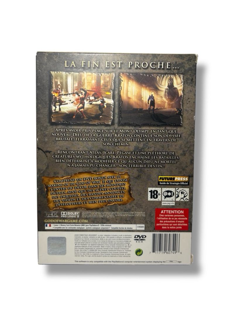 🇮🇹🇪🇸 God of War 2 PS2 Edición Especial | PAL FR | afbeelding 4