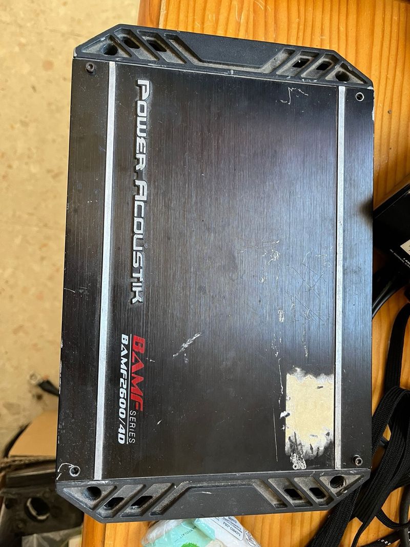 Amplificador Power Acoustik BAMF2600/4D