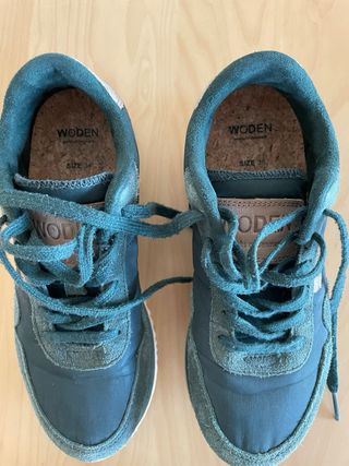 Zapatillas WODEN verde oliva