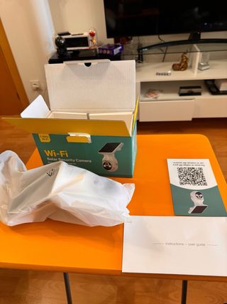 Cámara Seguridad WiFi Solar 1080p