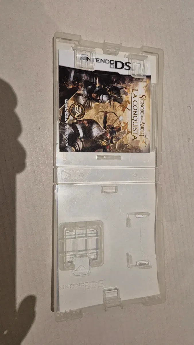 El Señor de los Anillos para DS sin juego afbeelding 5