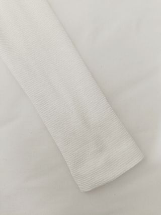 Chaqueta corta blanca Mango