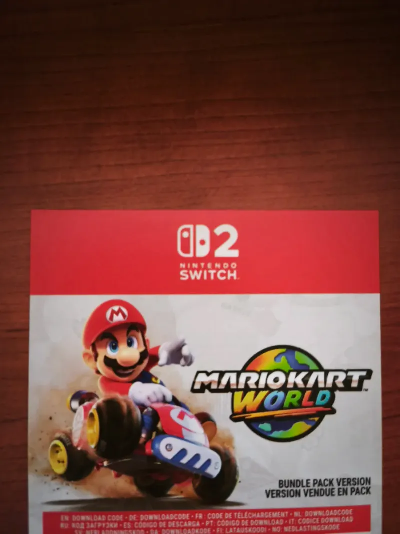 Mario Kart World Nintendo Switch - Código