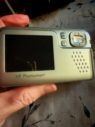Cámara HP Photosmart Plata Vintage