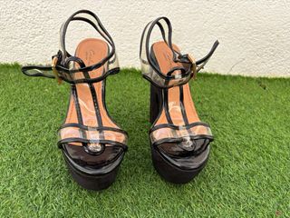 Zapatos de plataforma negros