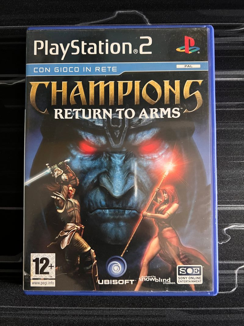 Juego de PS2 Champions Return to Arms Edición PAL Ita