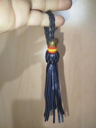 Llaveros artesanales de cuero