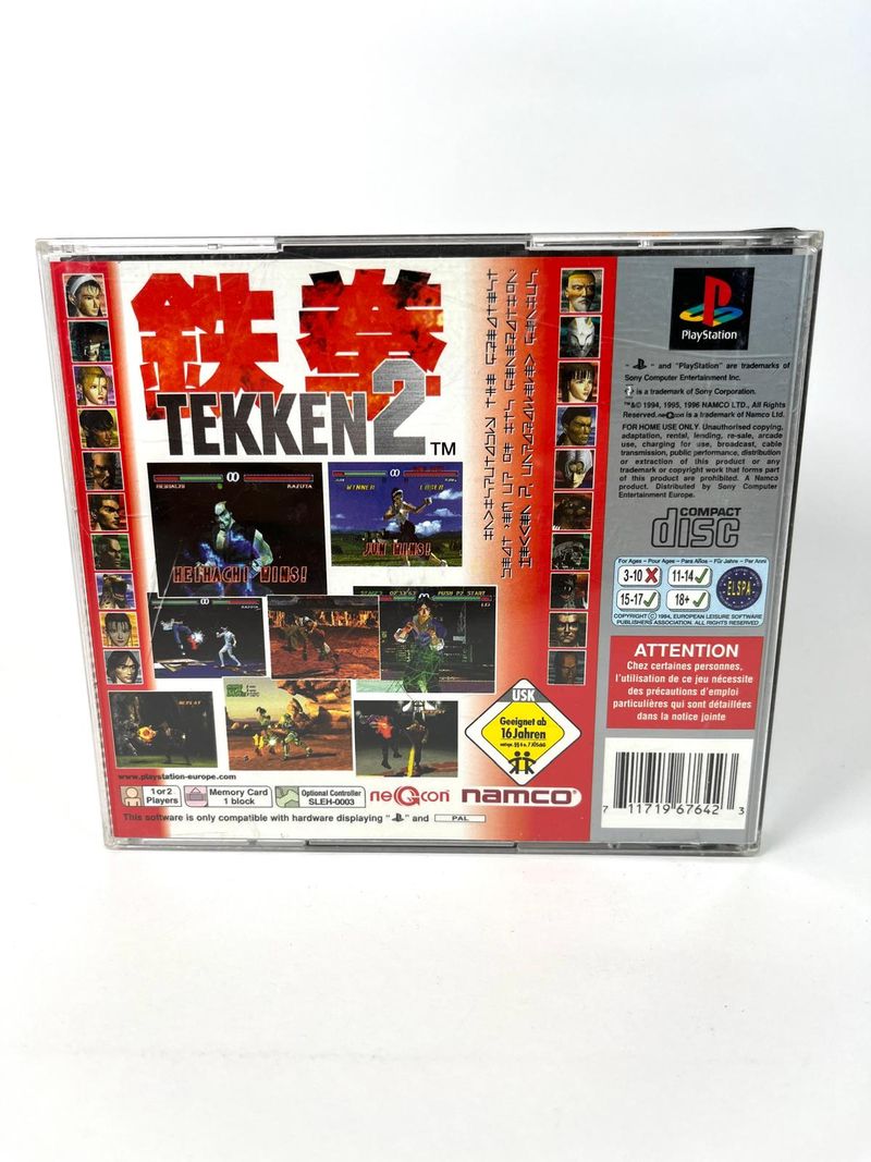 Tekken 2 para PlayStation 1 PAL afbeelding 3