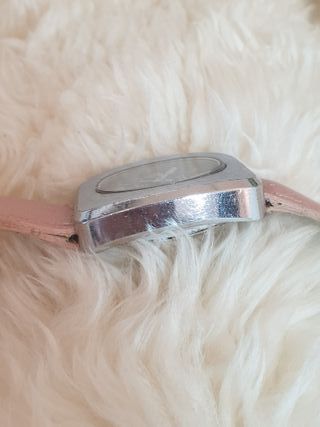 Reloj Sicura Rosa y Plateado